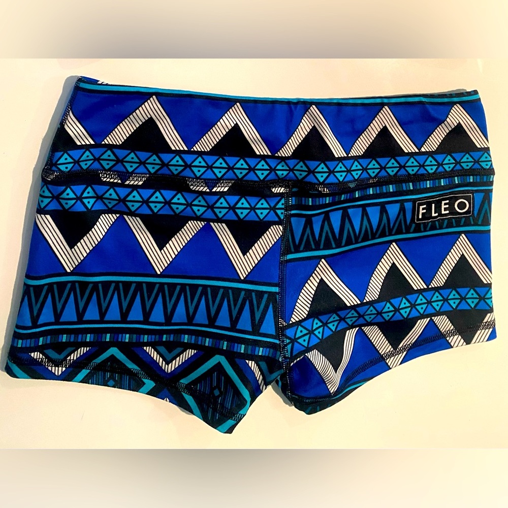 Fleo blue tribal OG shorts